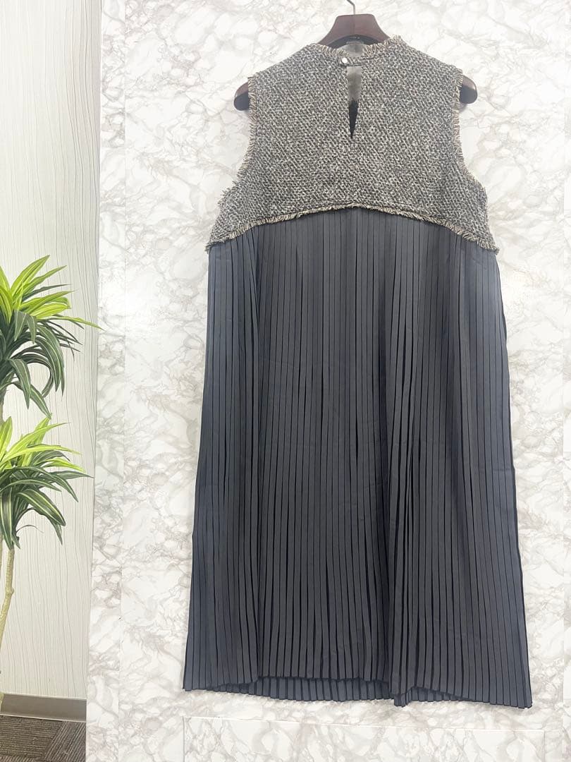 SUMI STYLE 美品✨ノースリーブプリーツワンピース
