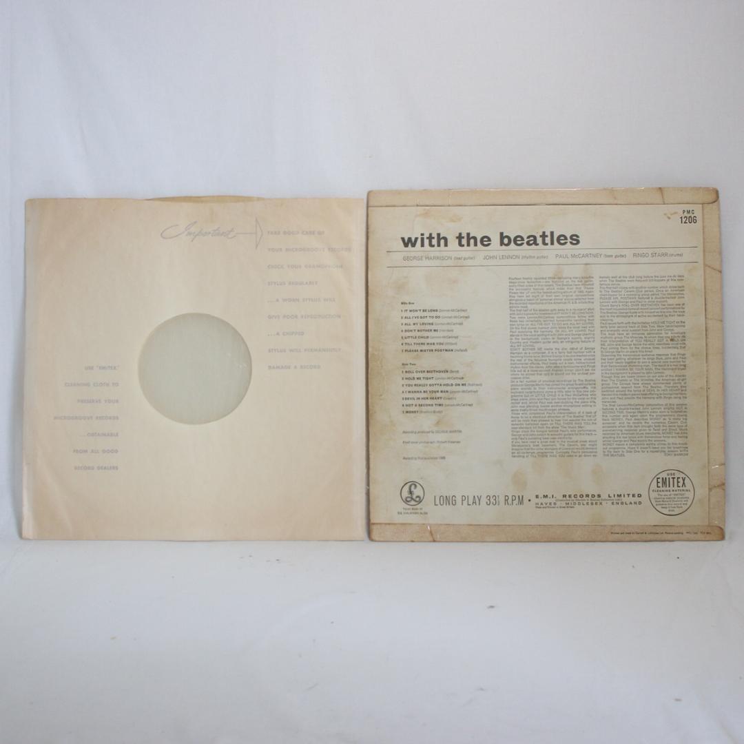 英LP With The Beatles UKオリジナル モノラル盤 Mono