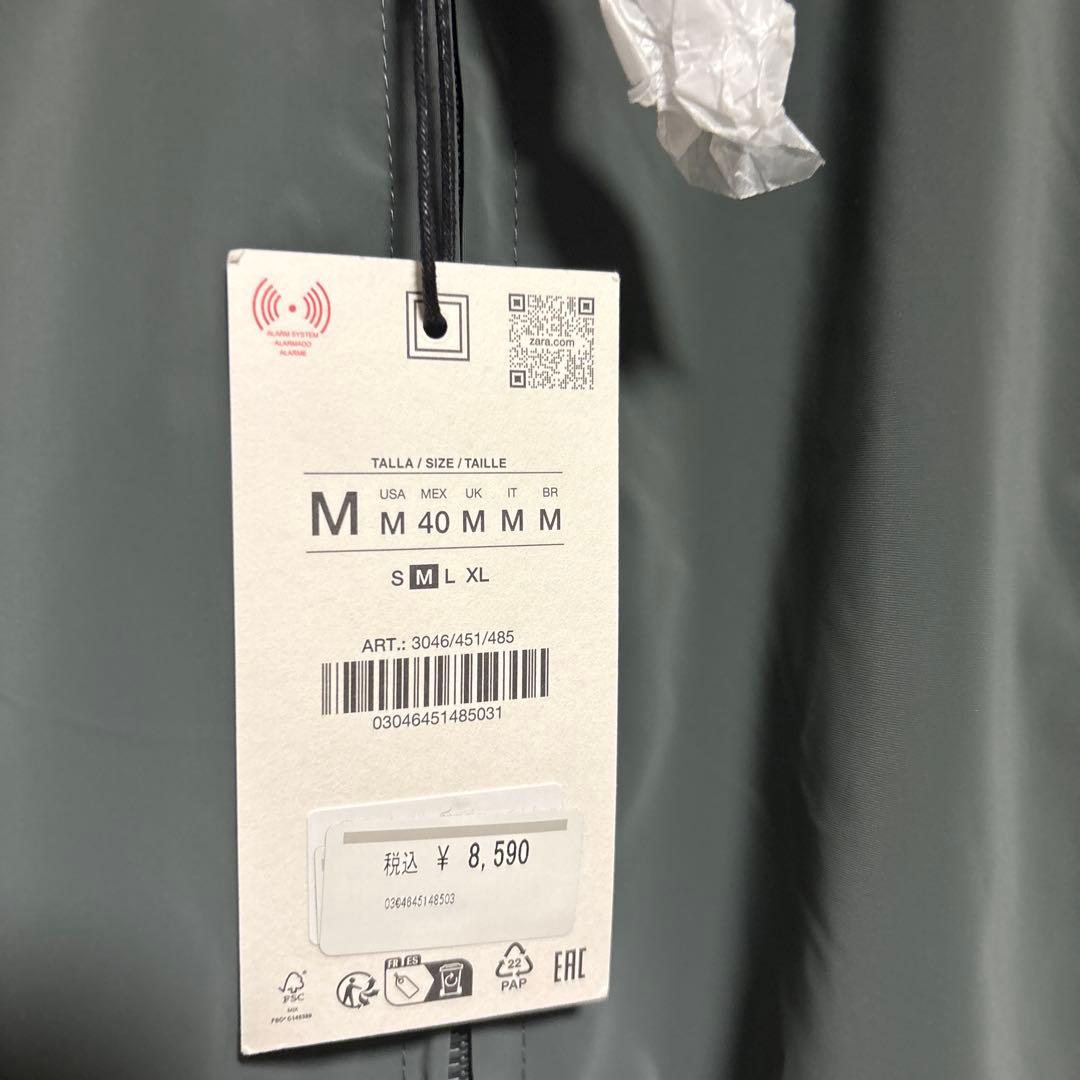 ZARA ザラ テクニカルフードジャケット M