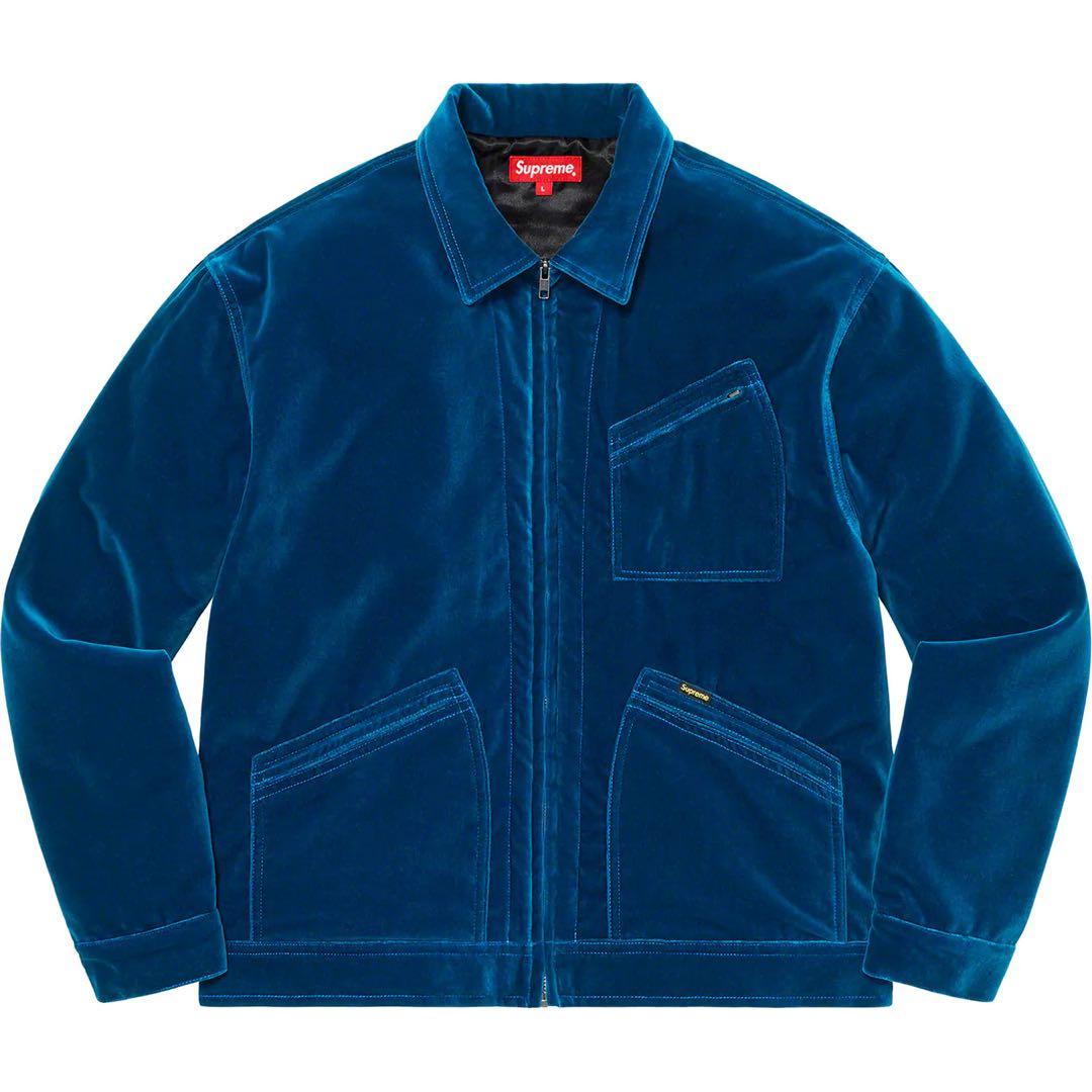 【YOASOBI着用】supreme Velvet Work Jacket