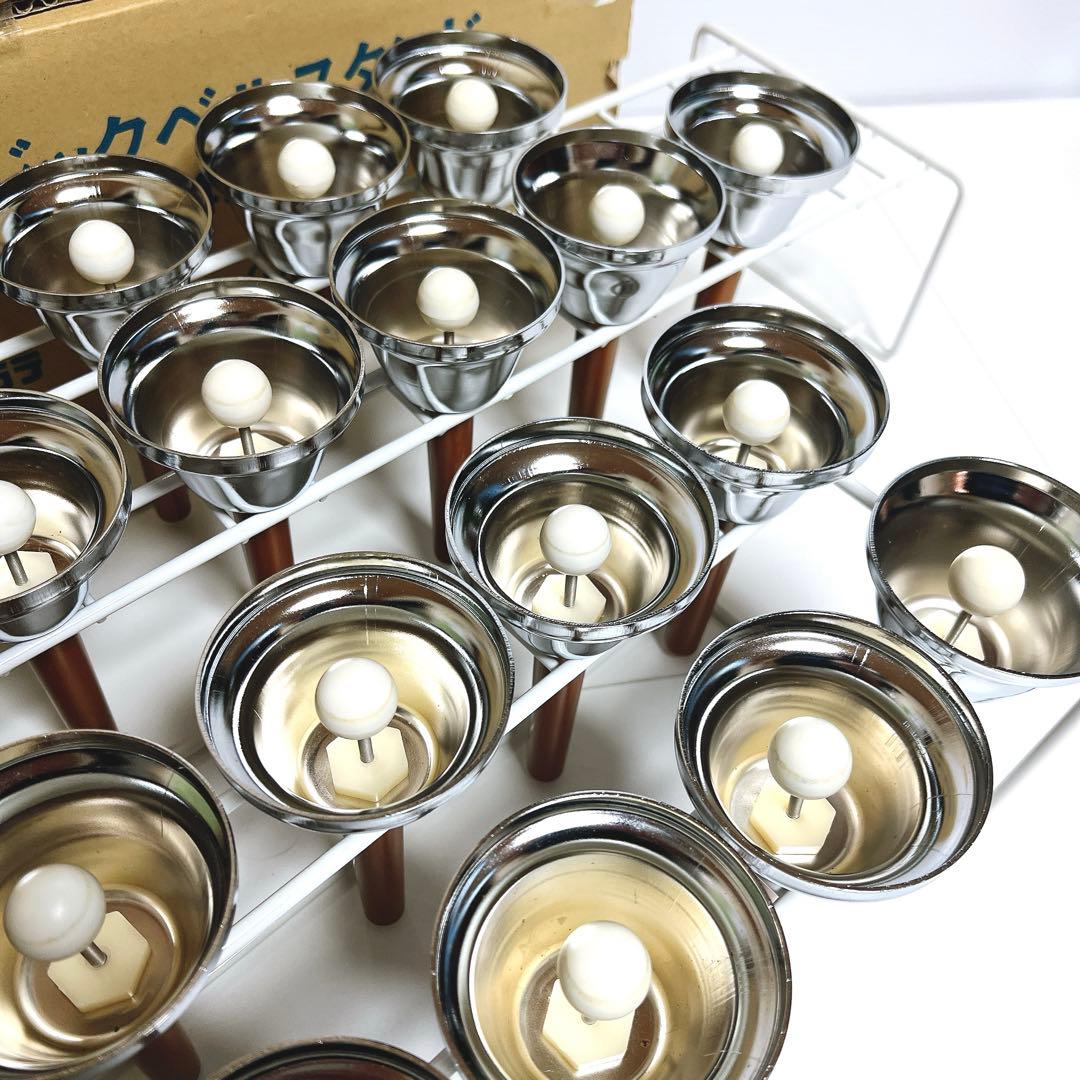 【美品】UCHIDA ハンドベル 23音セット　ウチダ　ミュージックベル　ケース