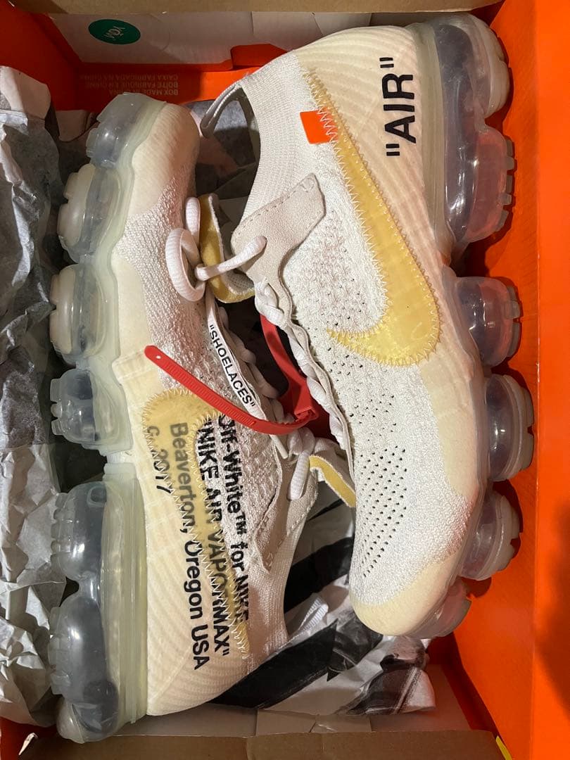 NIKE×OFF-WHITE \"NIKE Air VaporMax\" 27cm
