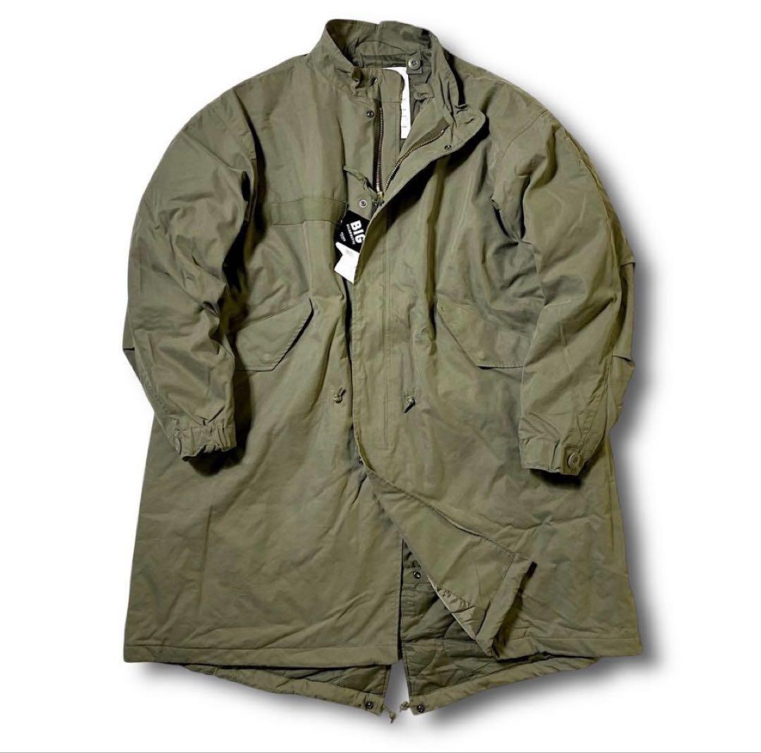 【お値下げ中】 BEAMS HEART MEN 新品フード付モッズコート　S