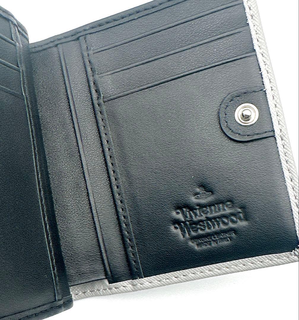 【新品✦新品】Vivienne Westwood 二つ折り財布/グレー/人気