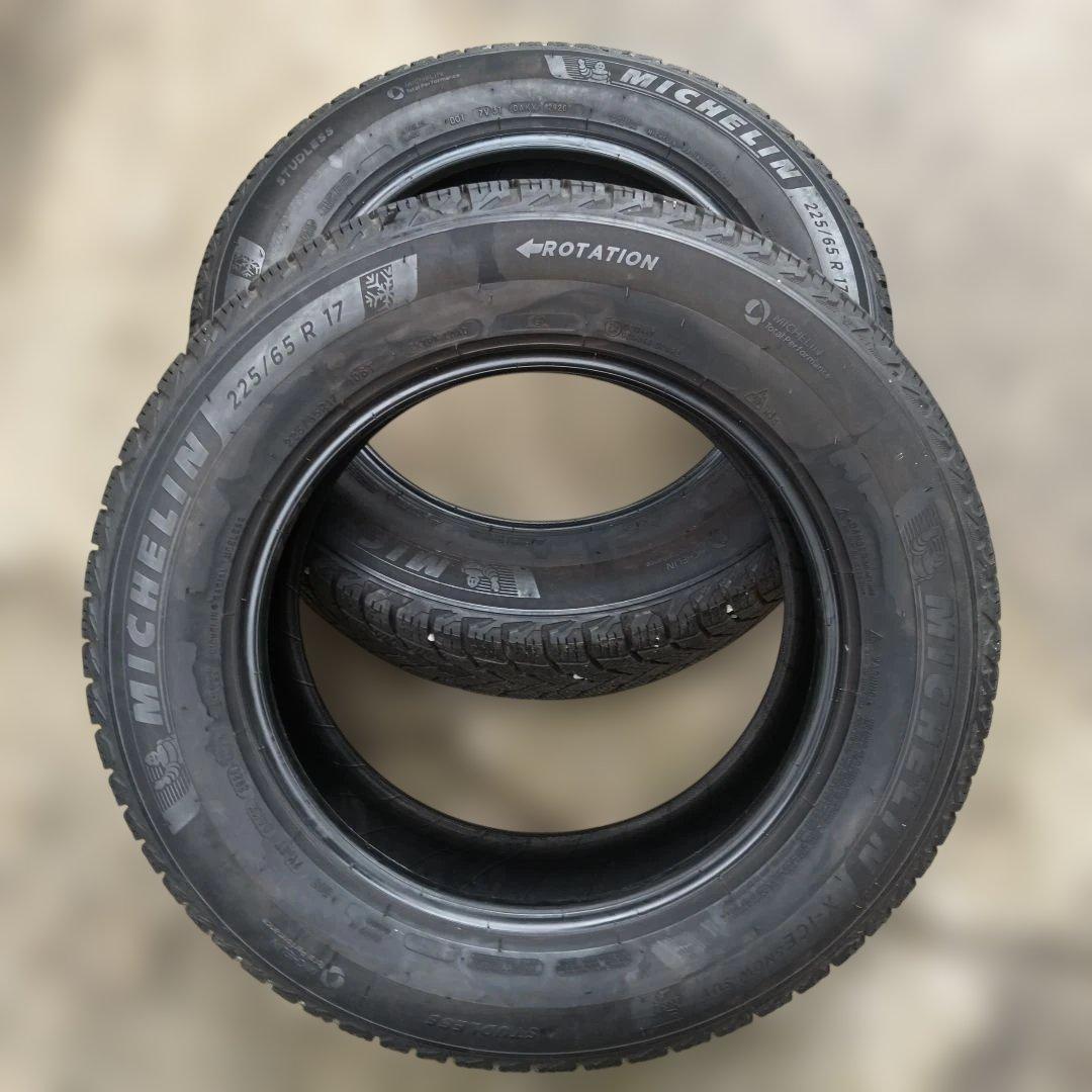 225/65R17 ミシュラン SUV 送料無料 まだまだ履けます! 2本