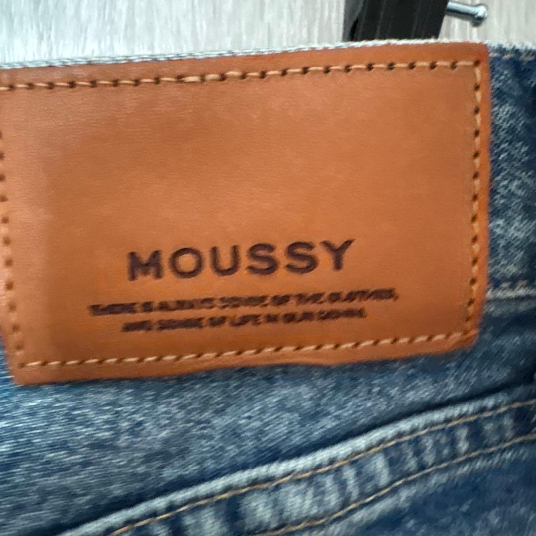 美品　MOUSSY フレアデニムパンツ　サイズ26 ロング丈