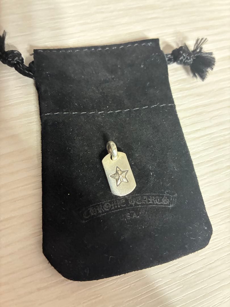 アクセサリー Chrome Hearts Tiny Star dog tag