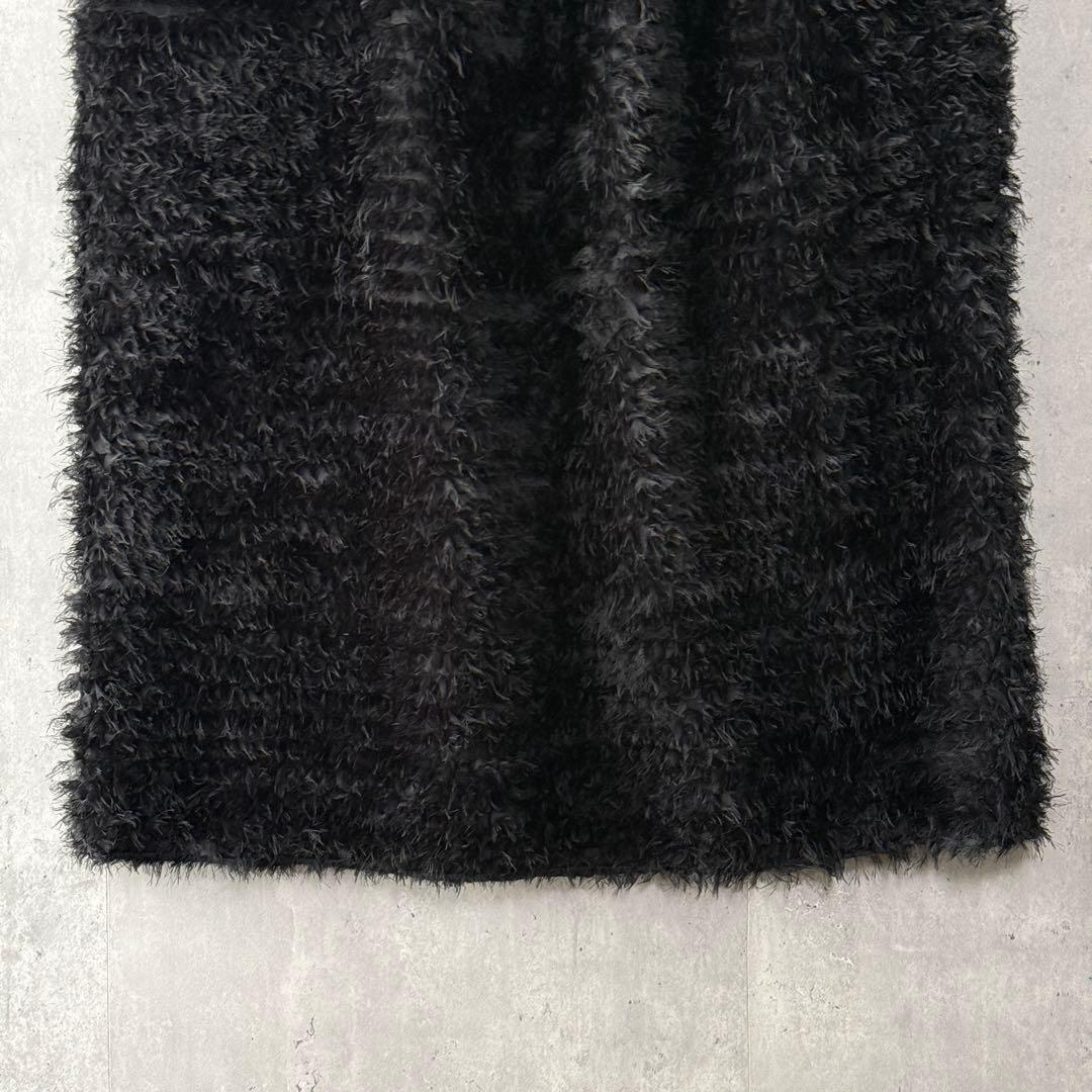 HER. ハー チュールフリルスカート コクーンシルエット ブラック 1 美品