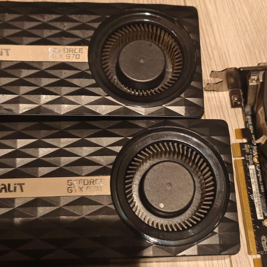 ジャンク・まとめ売りグラボ 4枚セット (RX570/GTX1060,970)