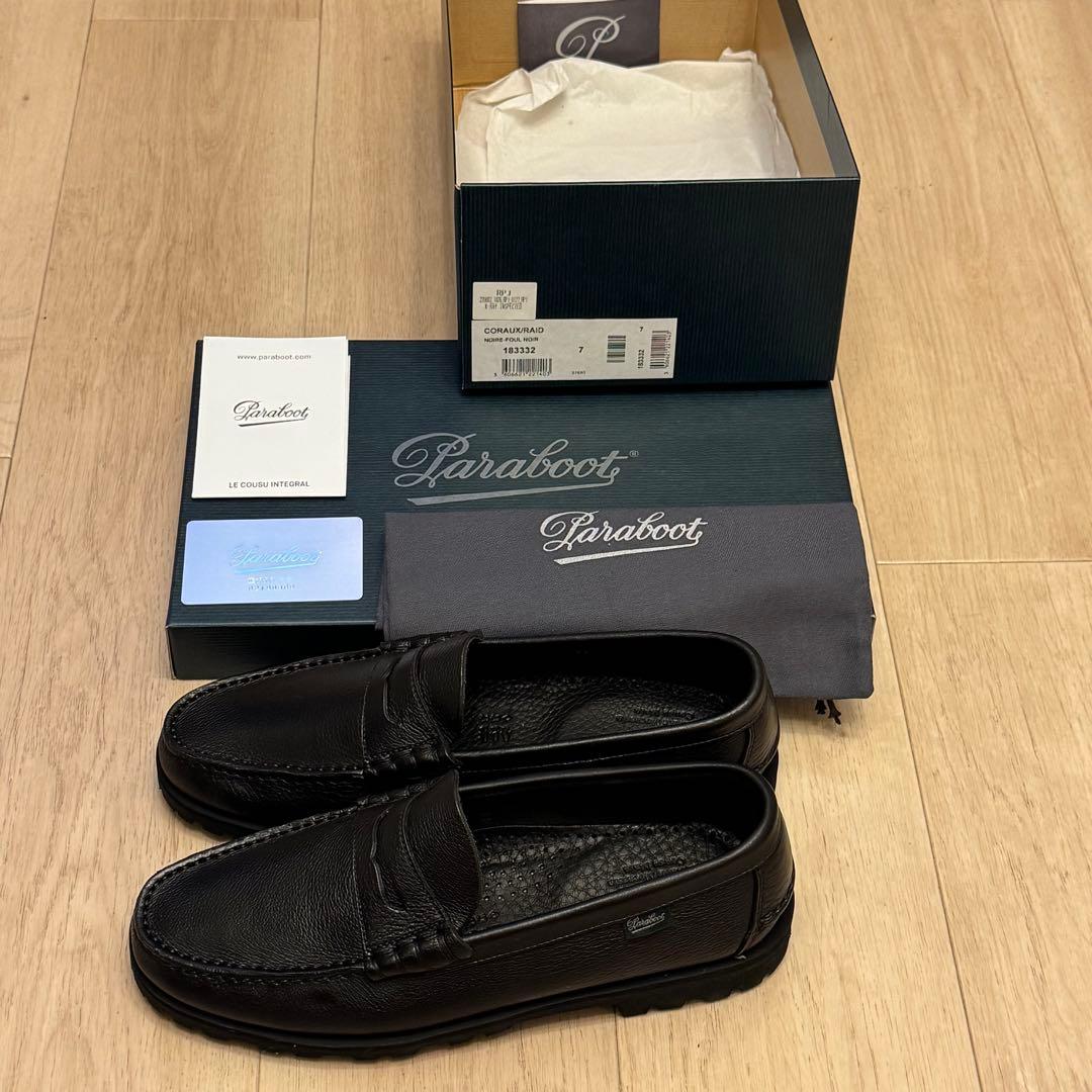 正規品・新品 Paraboot CORAUX RAID / FOUL NOIR