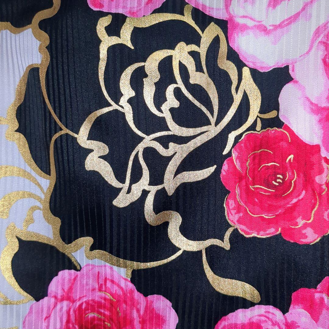 振袖セット 振袖フルセット 正絹 CECIL McBEE 駒刺繍 薔薇 白 89