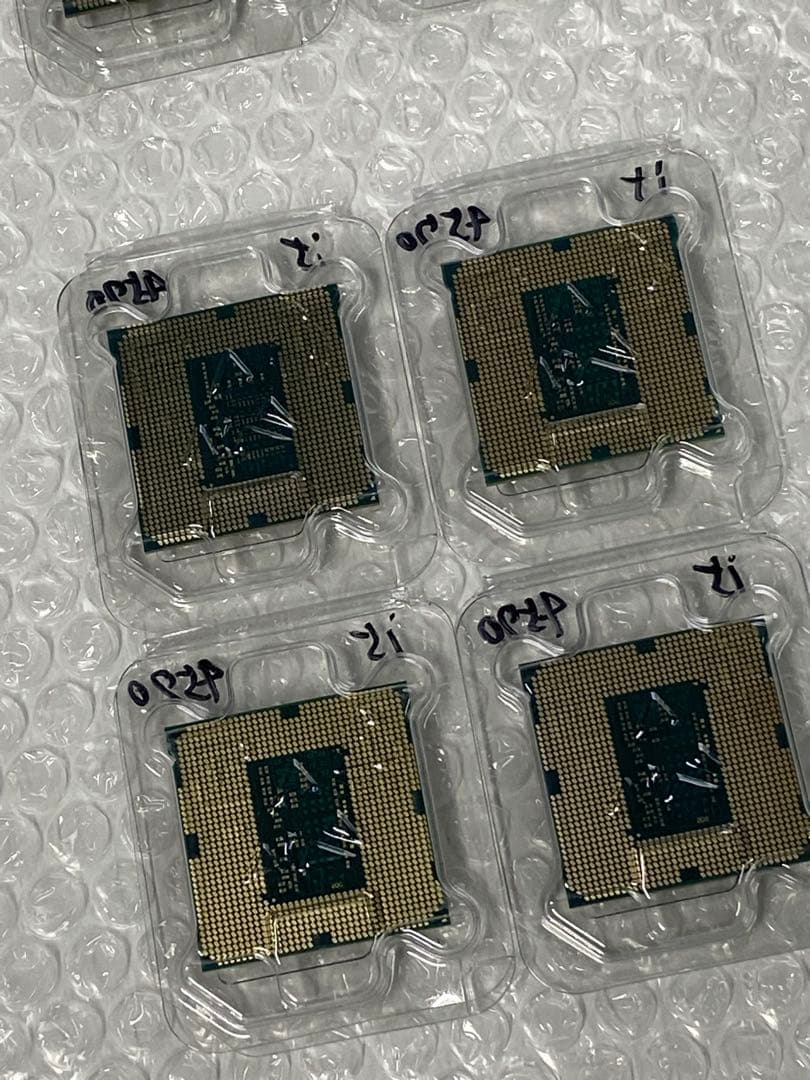 CPU INTEL CORE i5 8400/6枚 4570/4枚 ジャンク