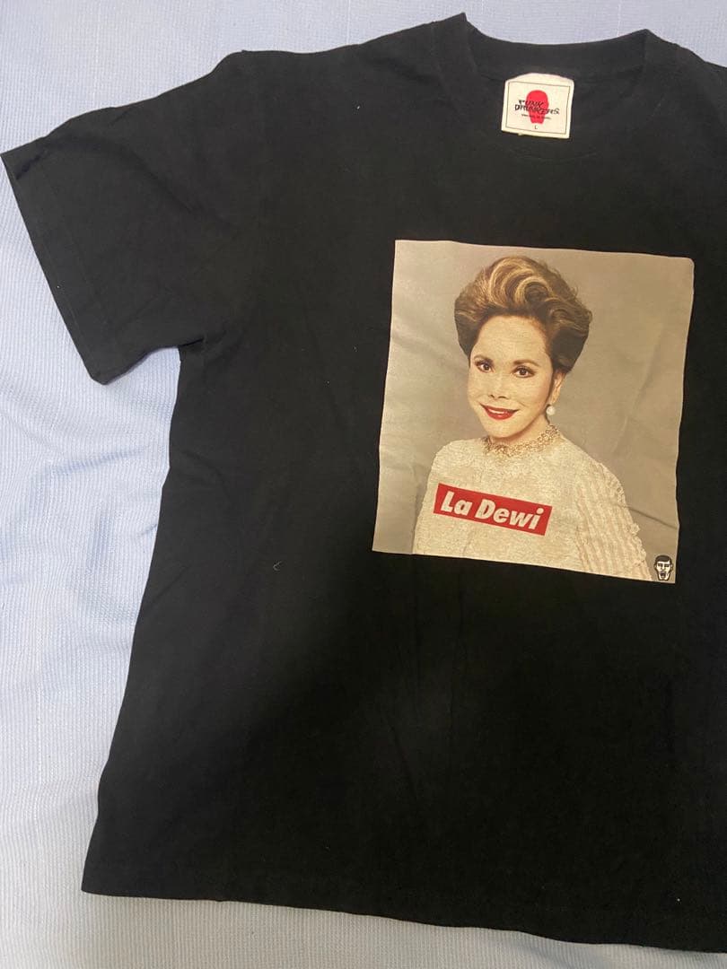 と*ん様 パンクドランカーズ　Tシャツ　デヴィ夫人　廃盤品　スカルノ　サイズL