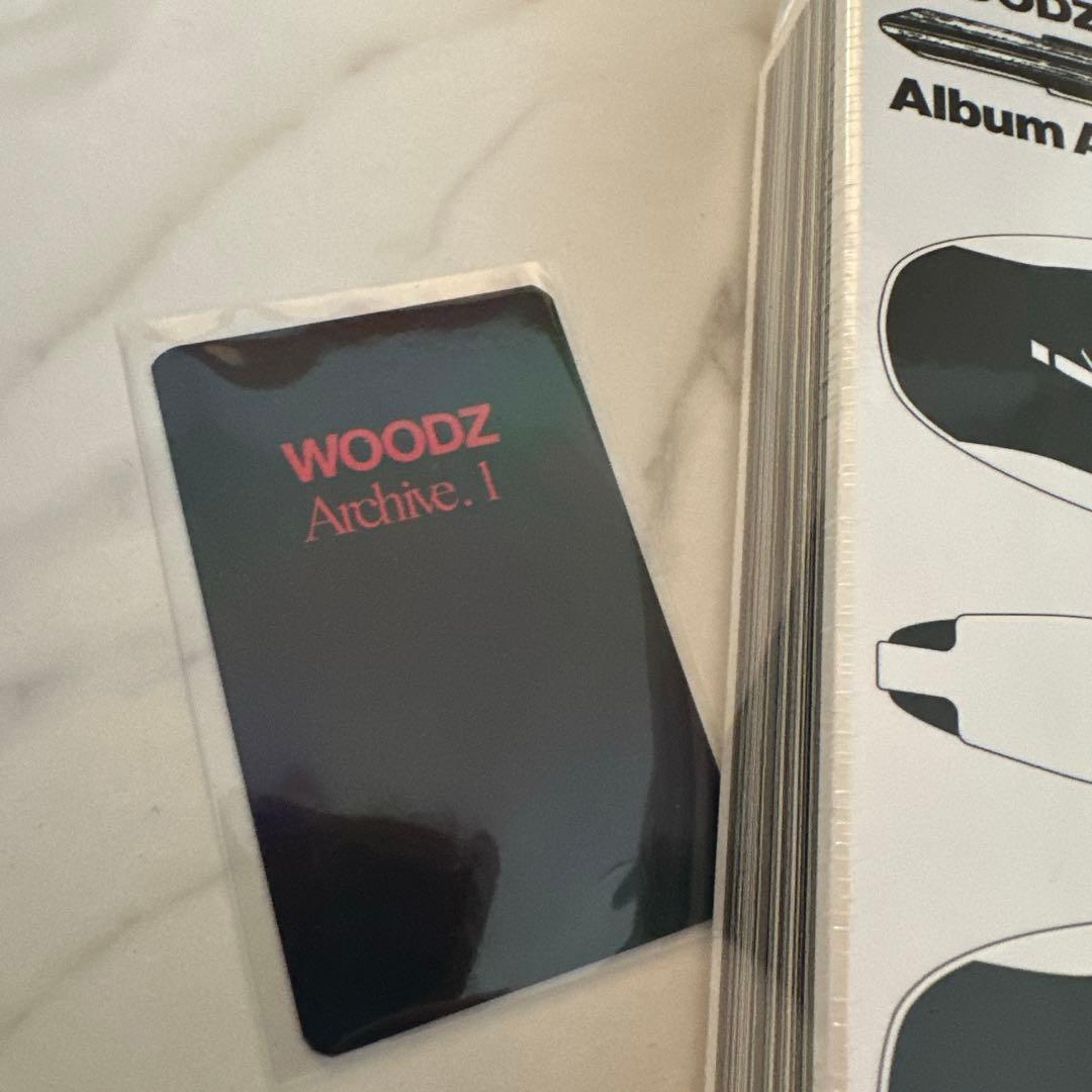 【完全未開封】WOODZ Archive.1 keycharm ver.