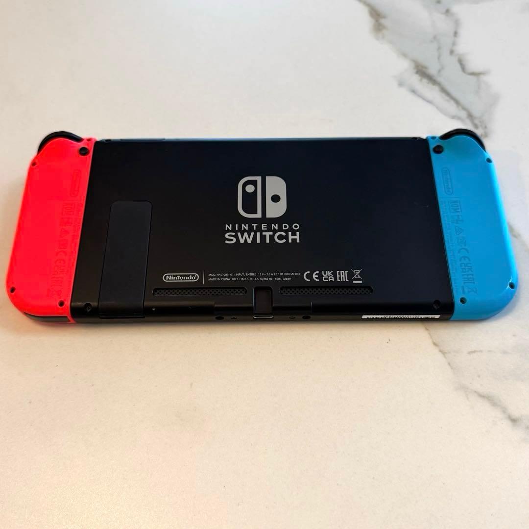 プリン Nintendo Switch 本体 青/赤 バッテリー強化版