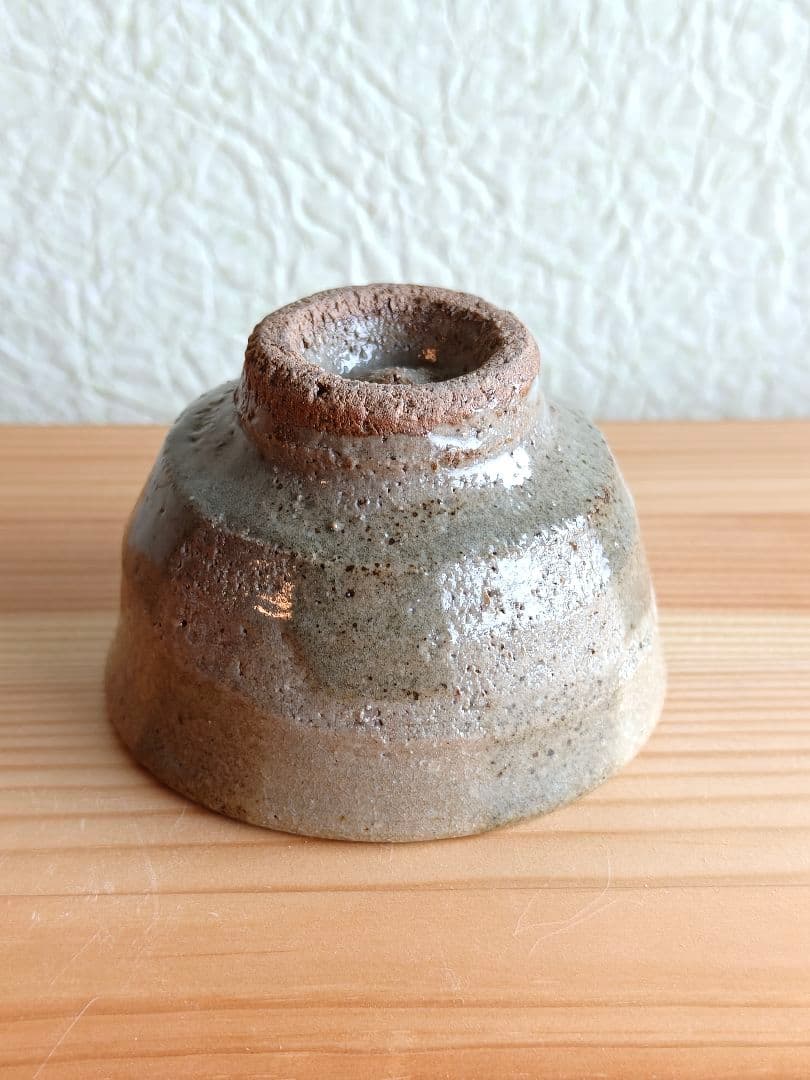 濱田晋作　か？　市松盃　ぐい呑　益子焼　濱田庄司