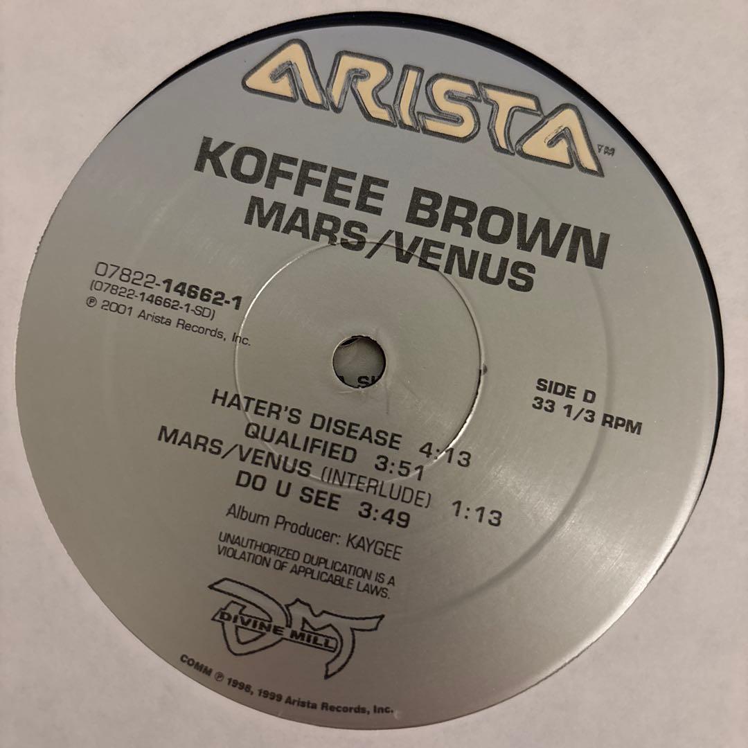 Koffee Brown Mars/Venus レコード 2001年