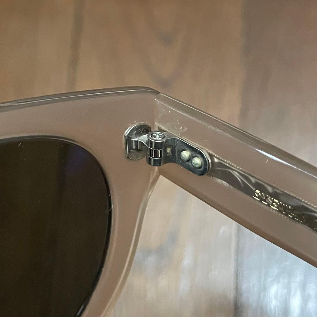 極美品 EYEVAN7285 アイヴァン 754クリアフレーム サングラス 眼鏡