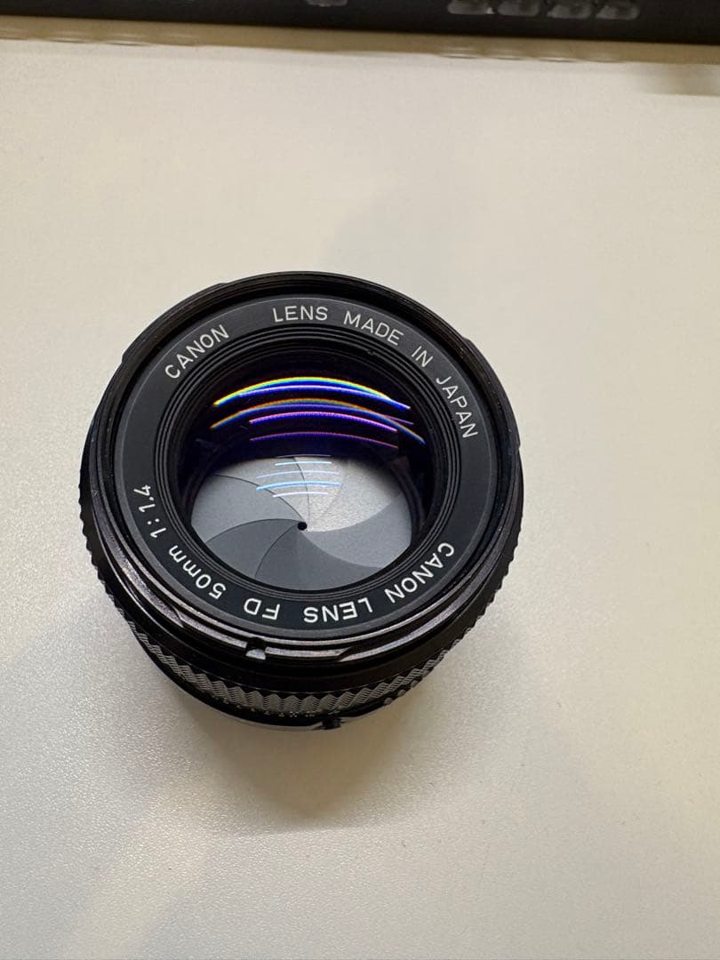 Canon New FD 50mm f/1.4 単焦点レンズオールドレンズ