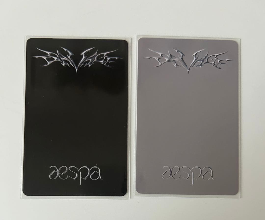 aespa ウィンター savage 中国ヨントン トレカ