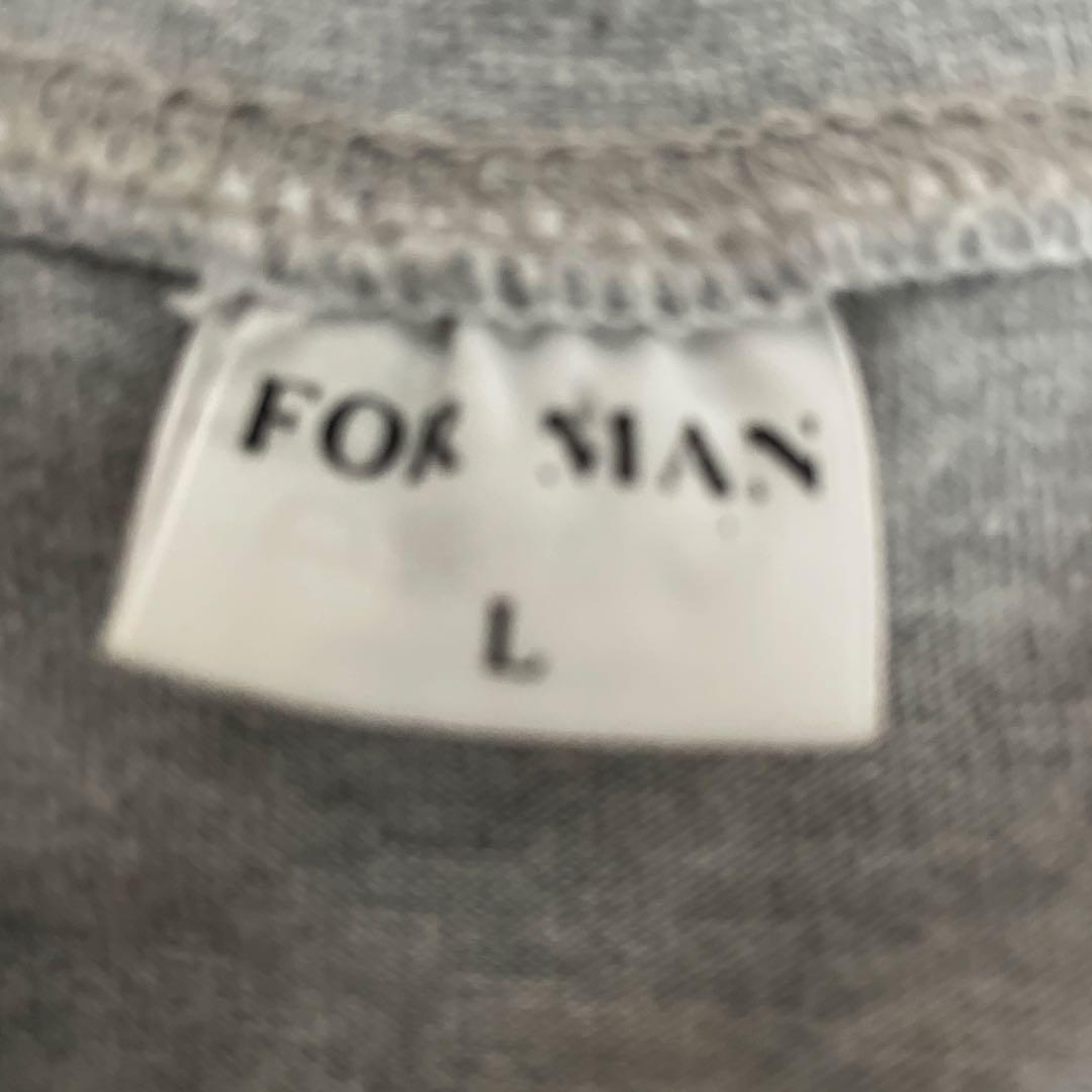 ACNE STUDIOS グレー Tシャツ Lサイズ 古着