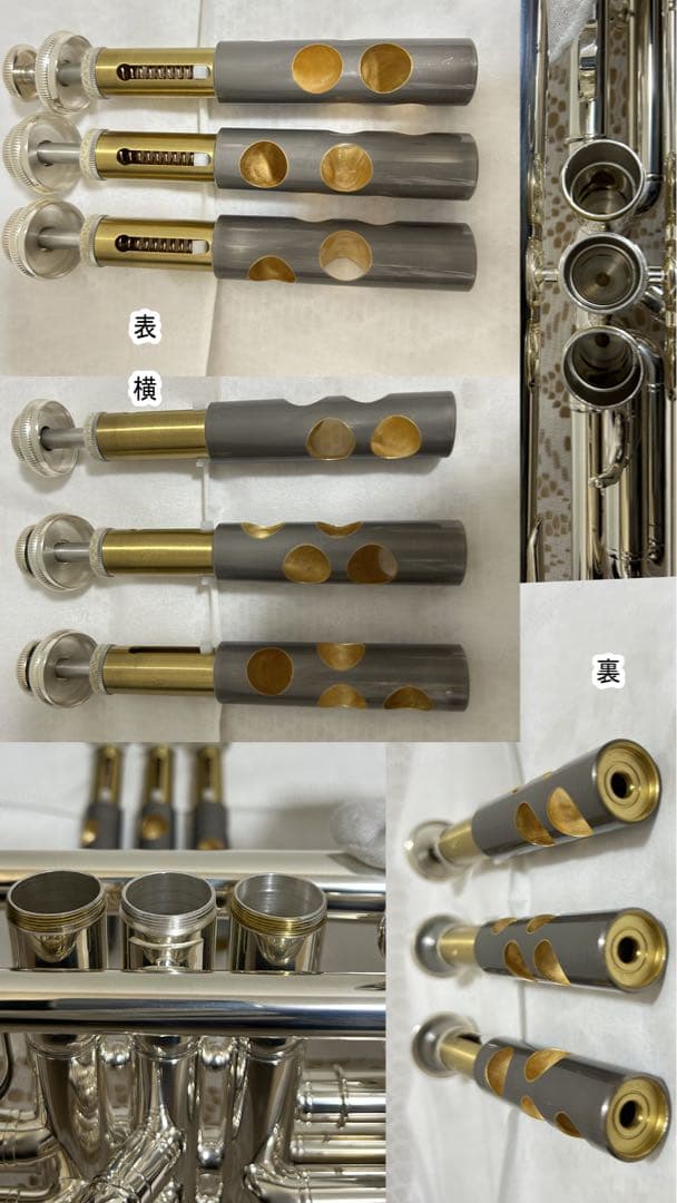 YTR-3335Sトランペット本体＋ケース＋マウスピース2個＋楽譜＋クロス