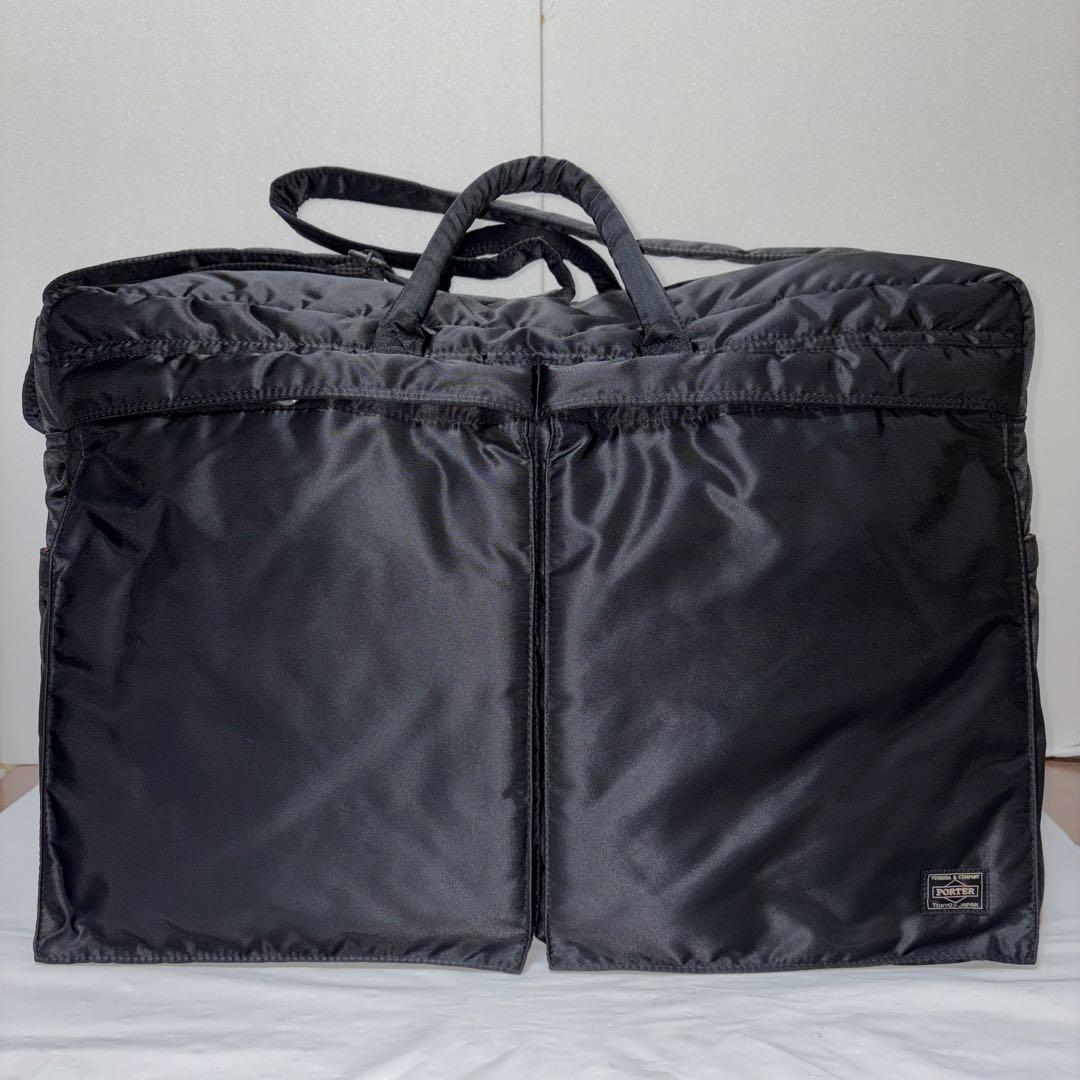 新品同様✨希少 ポーター タンカー ボストンバッグ 2way 大容量 ブラック