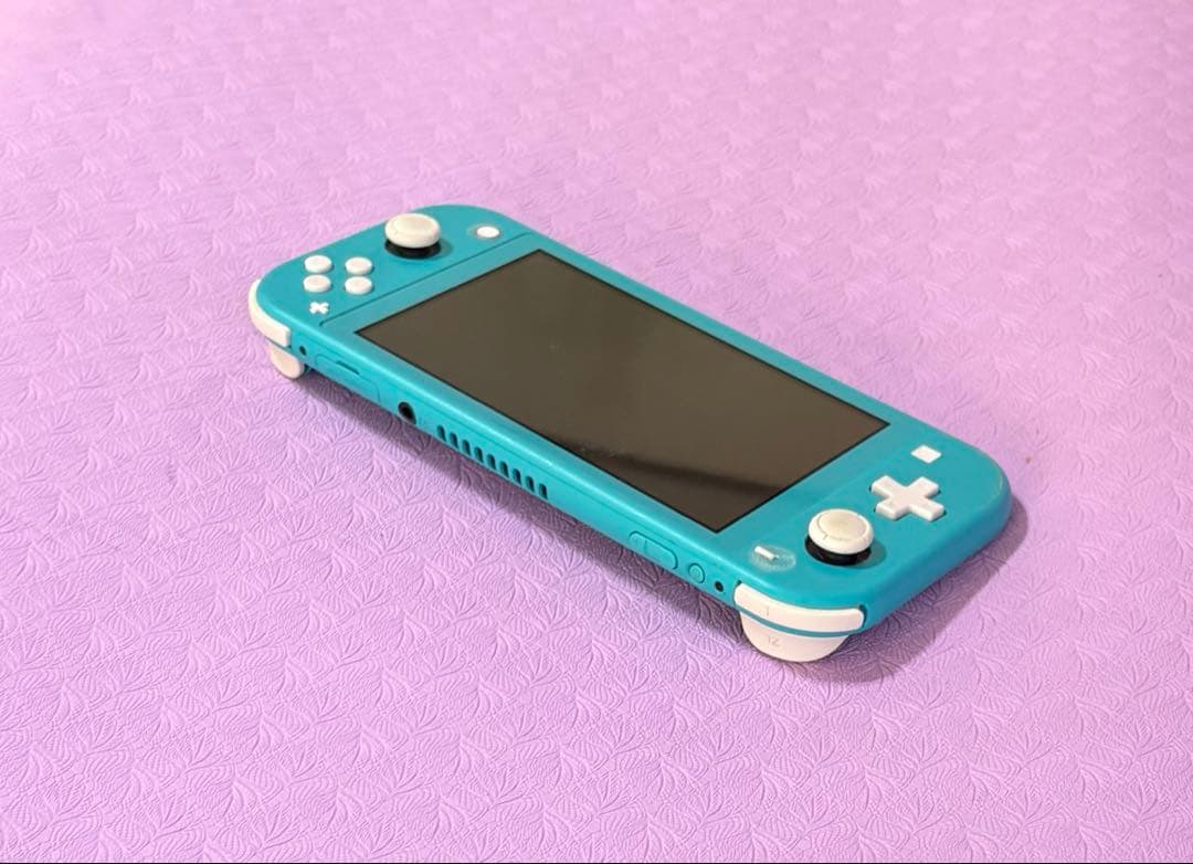 Nintendo Switch Lite ターコイズ 本体 カバー付き