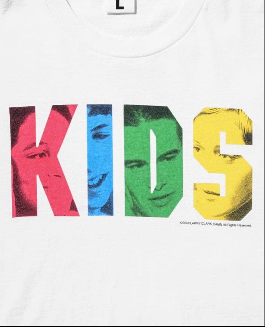 【新品未開封】KIDS × weber L 白 / 90sムービーT