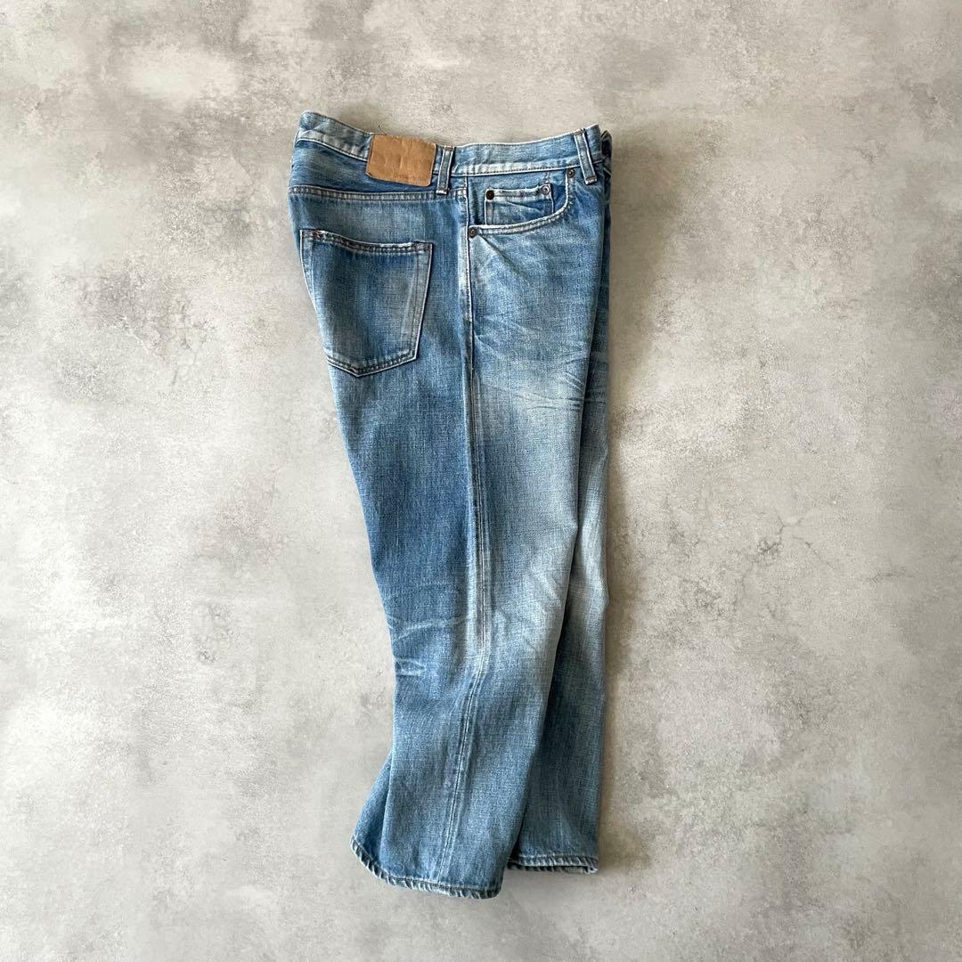 Ordinary Fits アンクルデニム USED加工 セルビッチ 32