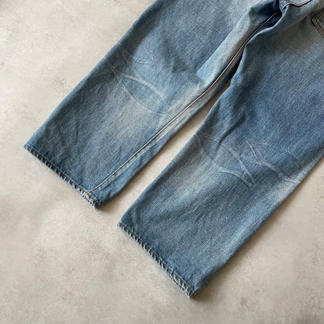 Ordinary Fits アンクルデニム USED加工 セルビッチ 32