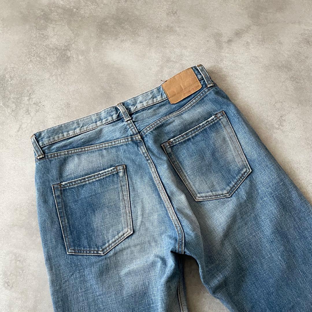Ordinary Fits アンクルデニム USED加工 セルビッチ 32