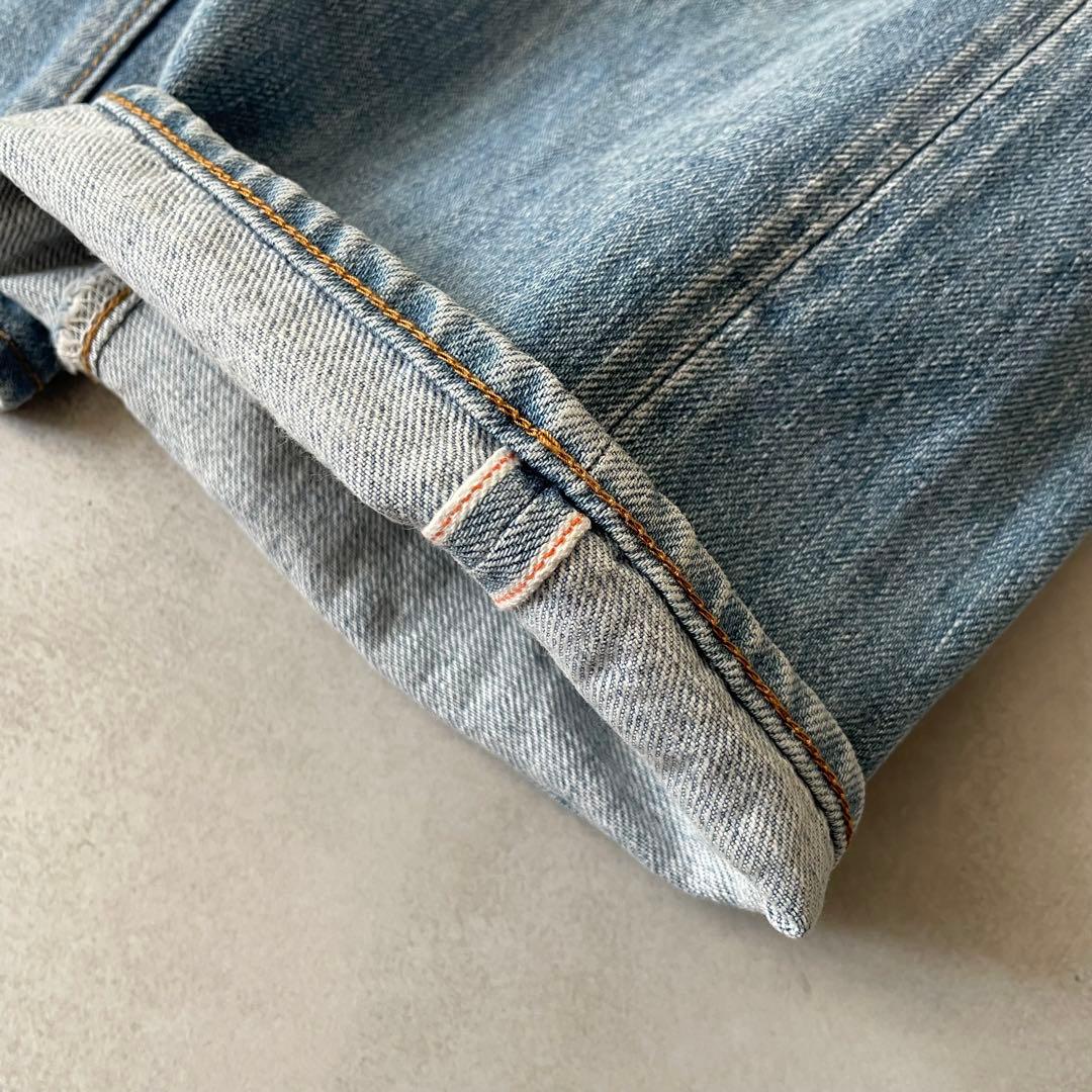 Ordinary Fits アンクルデニム USED加工 セルビッチ 32