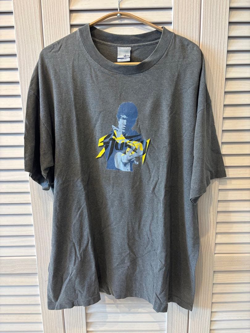 STUSSY ブルース・リー USA製 XL 銀タグ ヴィンテージTシャツ