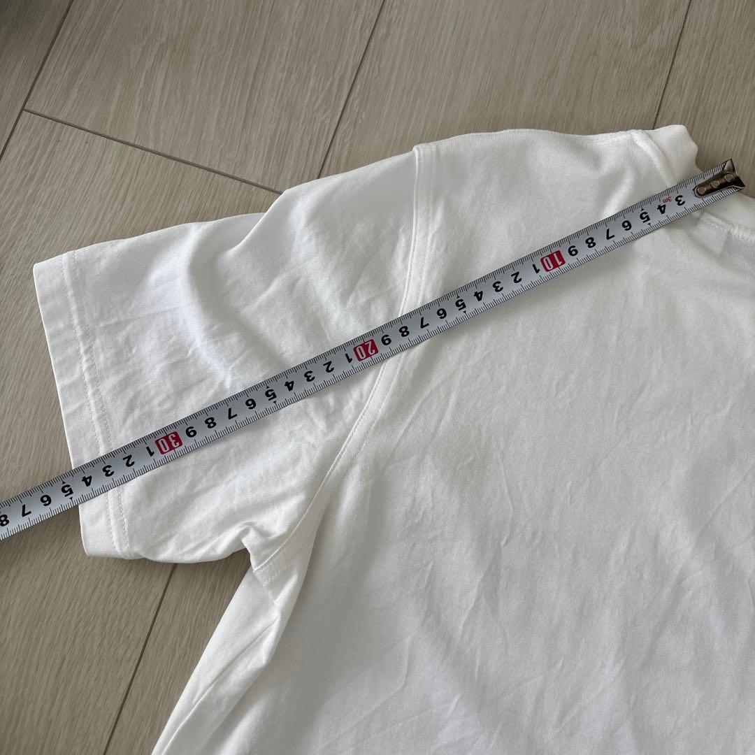 BURBERRY ロゴ入り ホワイト Tシャツ M