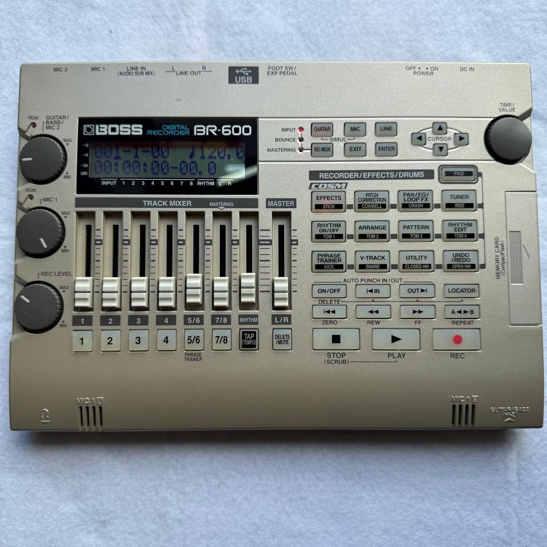 midLOW 様！BOSS BR-600 8トラック・デジタル・レコーダー
