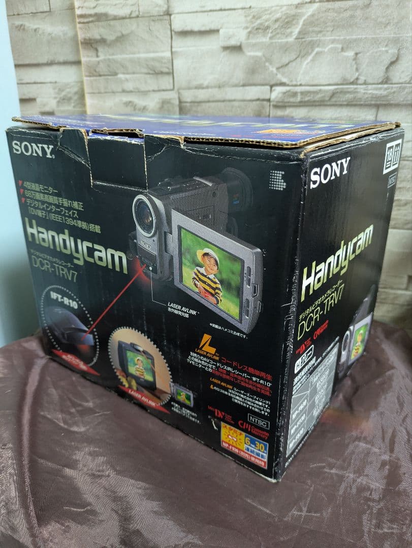 SONY Mini DV Handycam ビデオカメラ DCR−TRV7