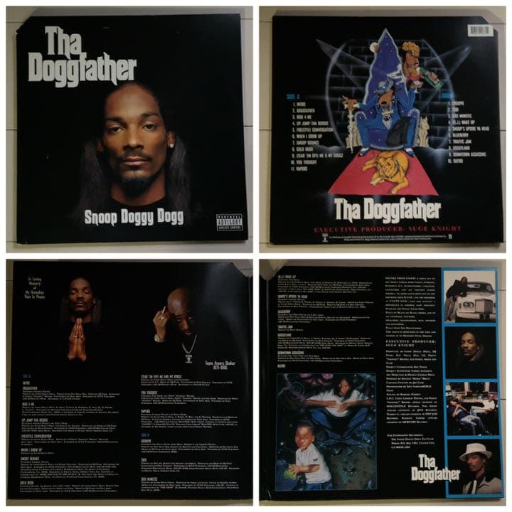 Snoop Doggy Dogg / Tha Doggfather 2枚組 LP