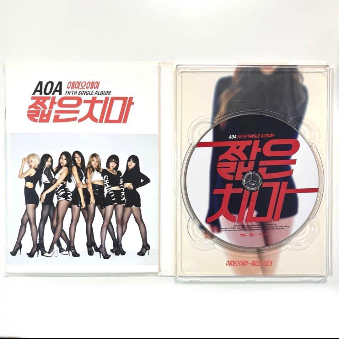 AOA Mini skirt Short hair Like a Cat セット