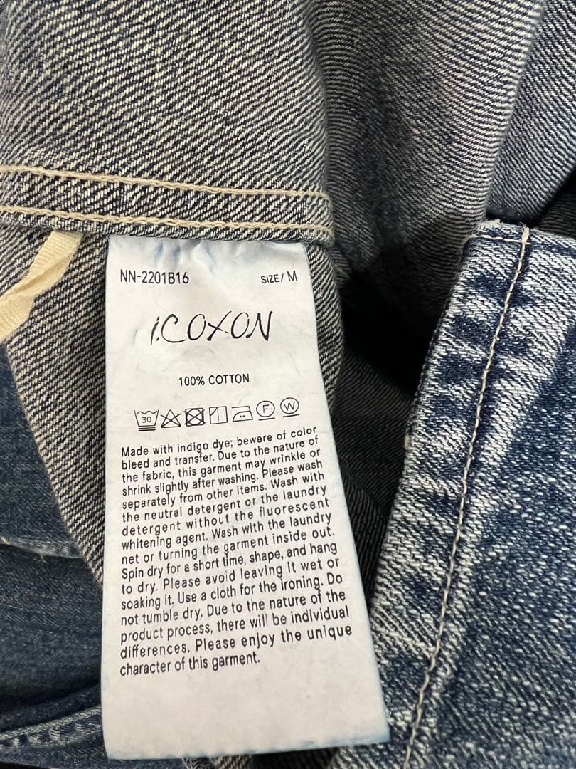 NICENESS 25AW I.COXON デニムジャケット　カバーオール