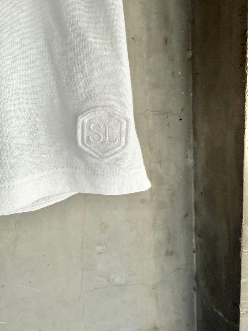 トップス SAINT LAURENT PARIS 17SS White T-Shirt