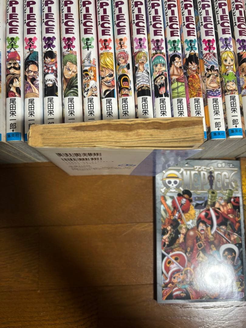 ワンピース１～108巻＋関連本3冊 全巻セット 104巻初版帯付き