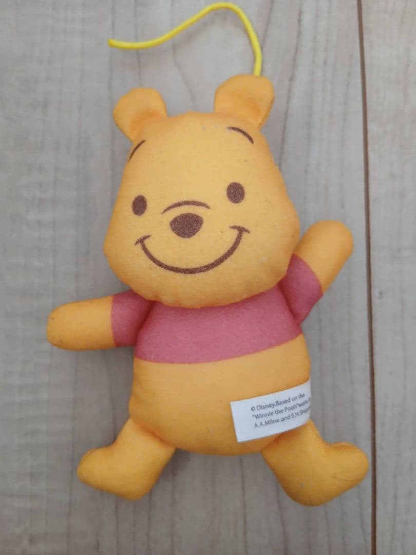 美品 プーさん ベビージム メリー付き