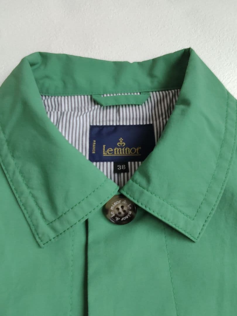 ≪新品未使用≫Le minor　スプリングコート　グリーン　M