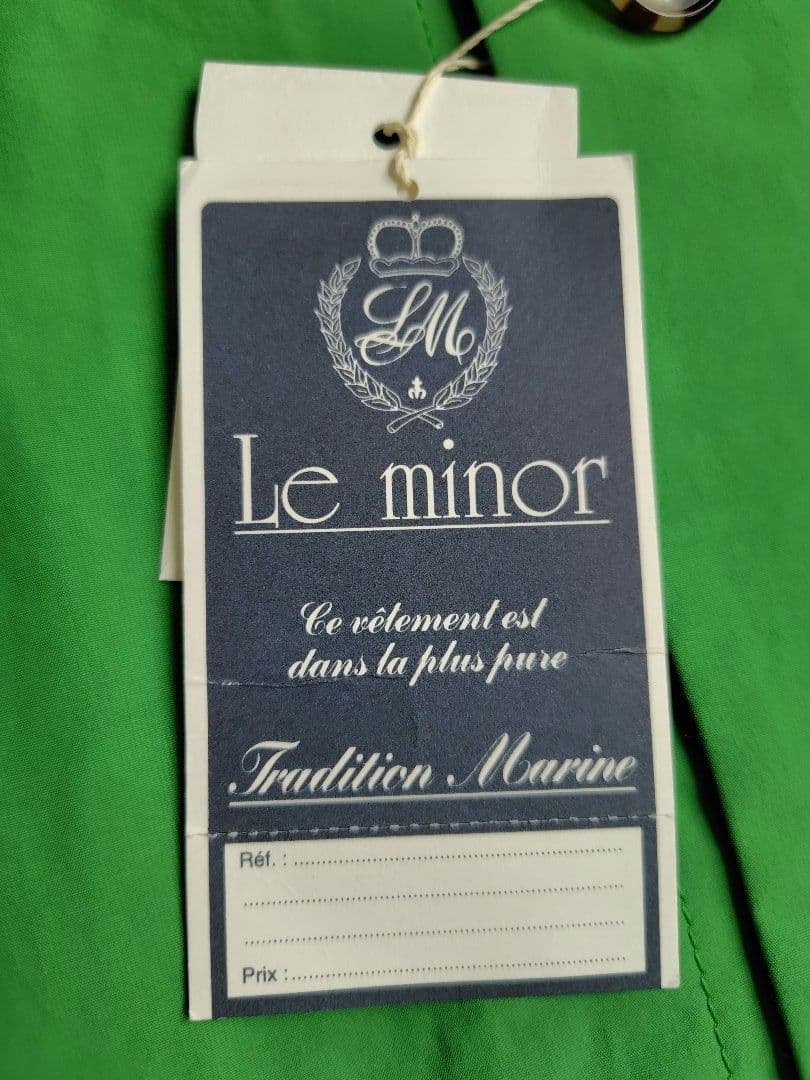 ≪新品未使用≫Le minor　スプリングコート　グリーン　M