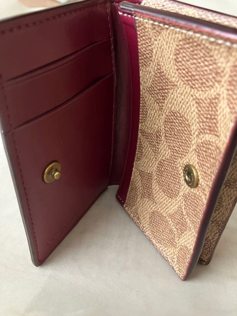 ホットケーキ　　COACH コーチ　名刺入れ　未使用品