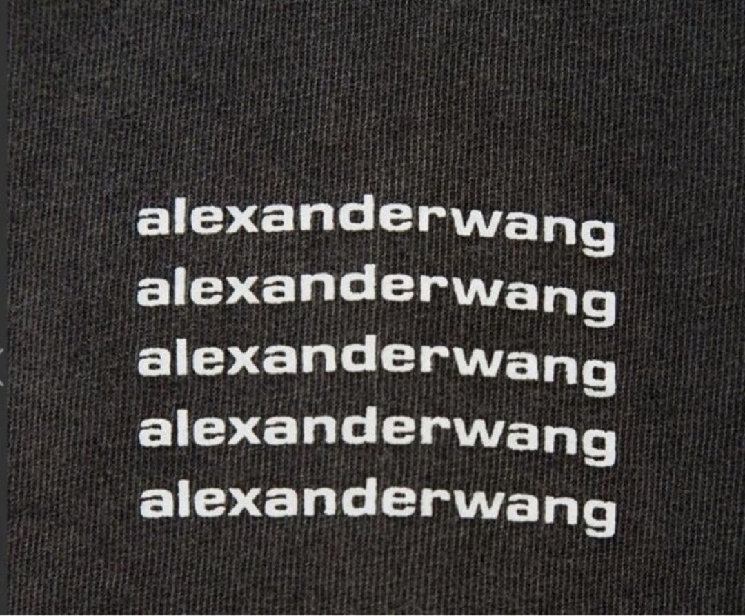 Alexander Wang 半袖Tシャツ ブラック