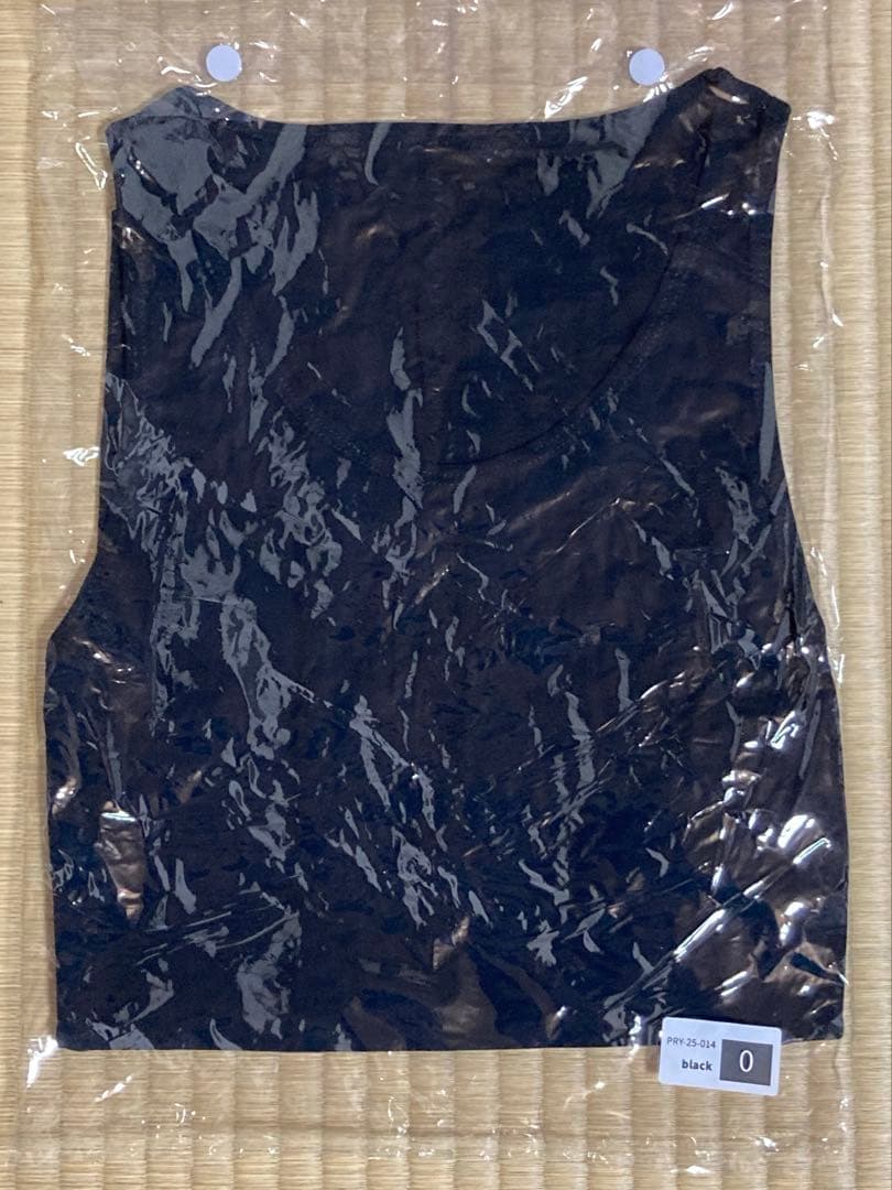 PRY シュウトPremium Knit Layered Top ブラック　0