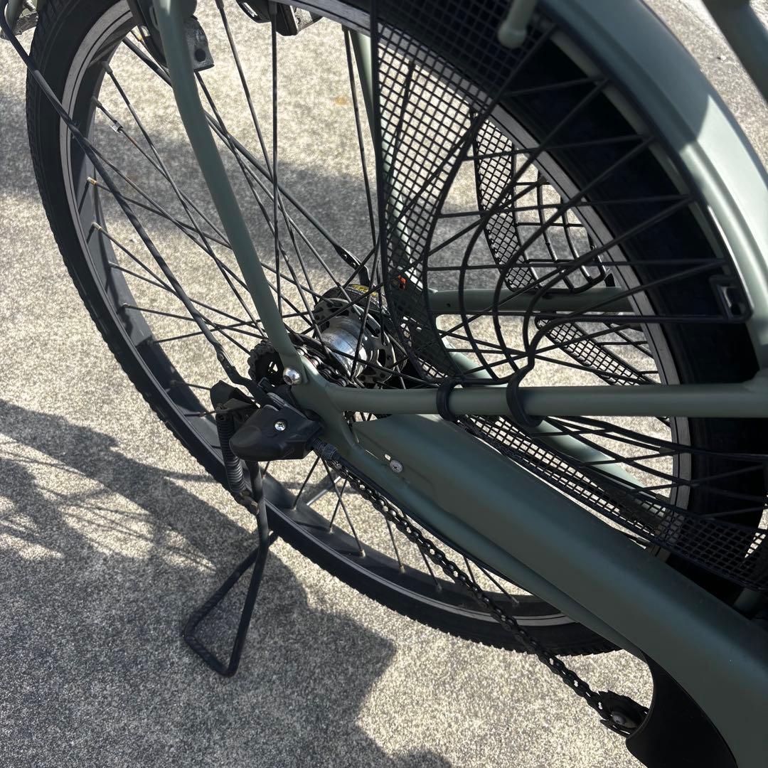 Panasonic ELST632 電動アシスト自転車 26インチマッドグリーン