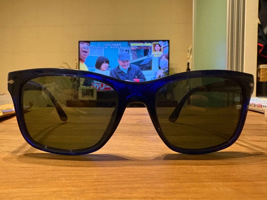 Persol サングラス ネイビー Lサイズ